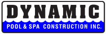 Logo of Dynamic Pool & Spa Construction Inc Southern California Pools and Outdoor Living